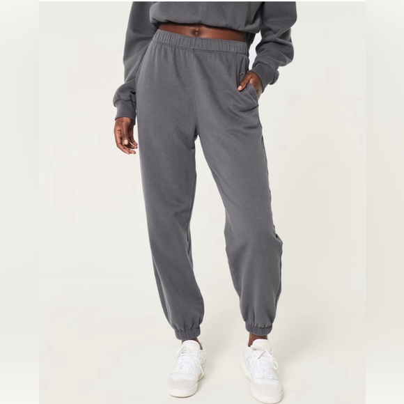 Hollister slate grey sweat pants - Picture 1 of 7
